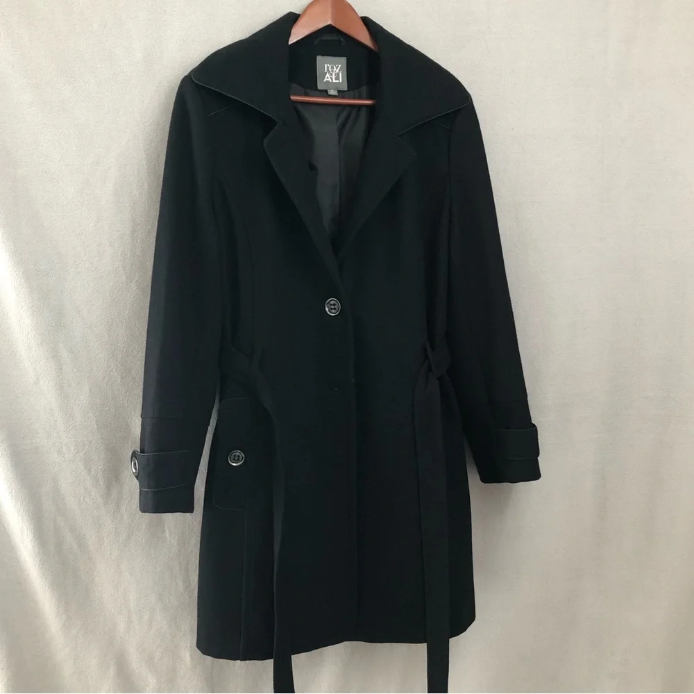 ROZ & ALI | Black Coat - Picture 3 of 13